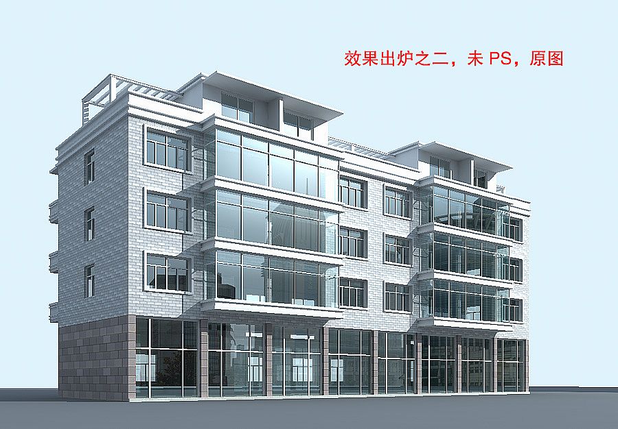 房地產建筑漫游三維動畫渲染制作中真實玻璃質感的處理{my:seotitle}