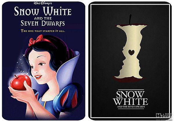 11部迪士尼的經典動畫電影新版極簡海報--Rowan Stocks-Moore{my:seotitle}